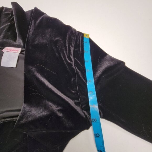 BLACK Velvet Bolero Jacket - NWOT - Picture 7 of 9